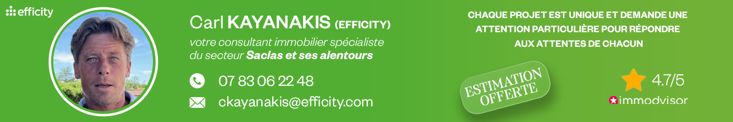 Agent immobilier Efficity Carl Kayanakis à Saclas (Essonne) - spécialiste en financement d’EHPAD