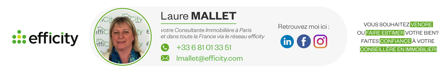 Agent immobilier Efficity Laure Mallet à Paris (Seine-et-Marne) - spécialiste en financement d’EHPAD