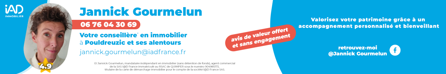 Agent immobilier IAD France Jannick Gourmelun à Pouldreuzic (Finistère) - spécialiste en financement d’EHPAD