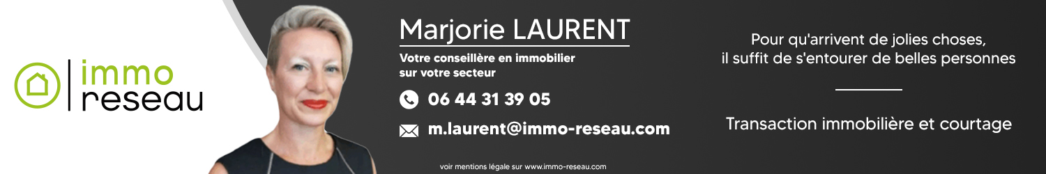 Agent immobilier Immo reseau Marjorie Laurent à Villefranche-sur-Mer (Alpes-Maritimes) - spécialiste en financement d’EHPAD 