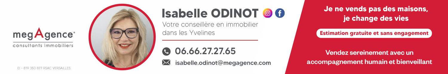 Agent immobilier MegAgence Isabelle Odinot à Septeuil (Yvelines) - spécialiste en financement d’EHPAD
