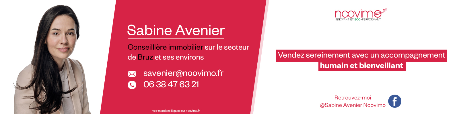 Agent immobilier Noovimo Sabine Avenier à Bruz (ILLE ET VILAINE) - spécialiste en financement d’EHPAD