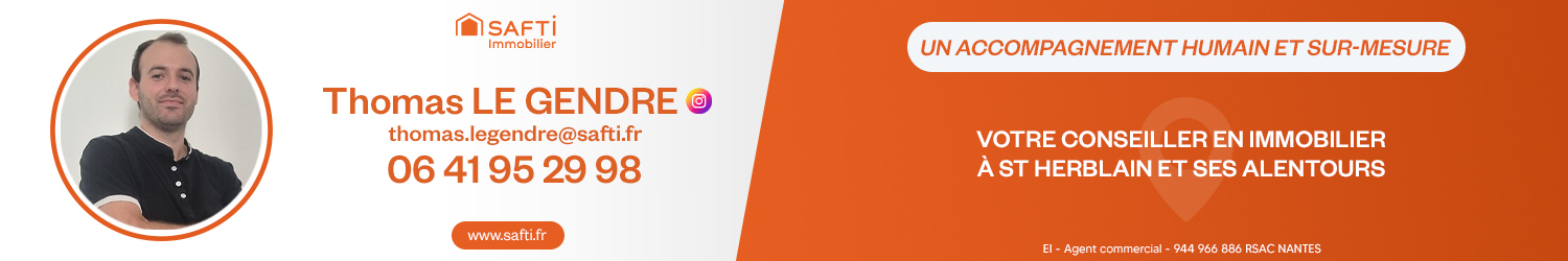 Agent immobilier SAFTI Thomas Le Gendre à St Herblain (Loire-Atlantique) - spécialiste en financement d’EHPAD