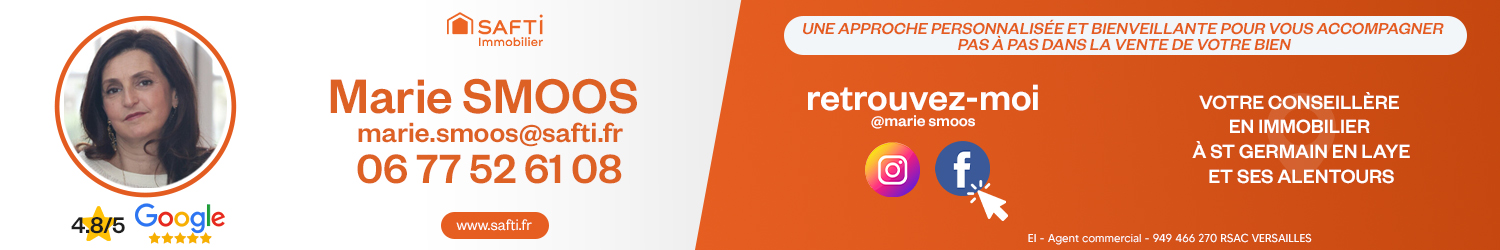 Agent immobilier SAFTI Marie Smoos à St Germain en Laye (Yvelines) - spécialiste en financement d’EHPAD
