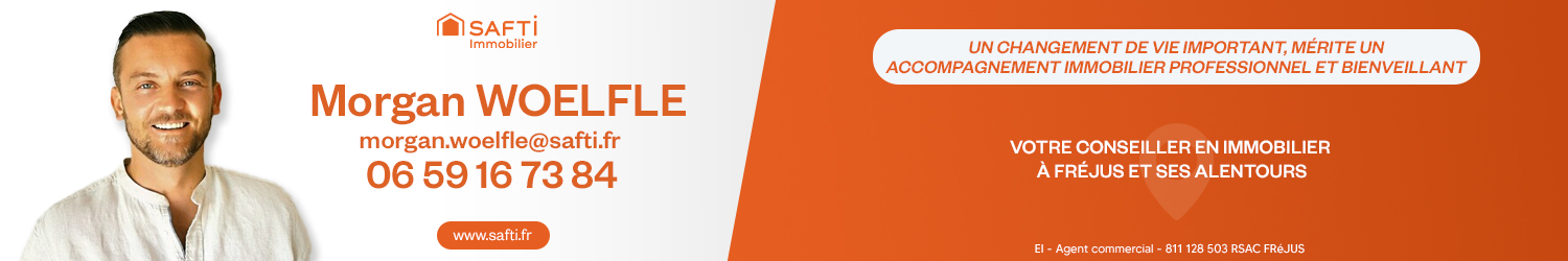 Agent immobilier SAFTI Morgan Woelfle à Fréjus (Var) - spécialiste en financement d’EHPAD
