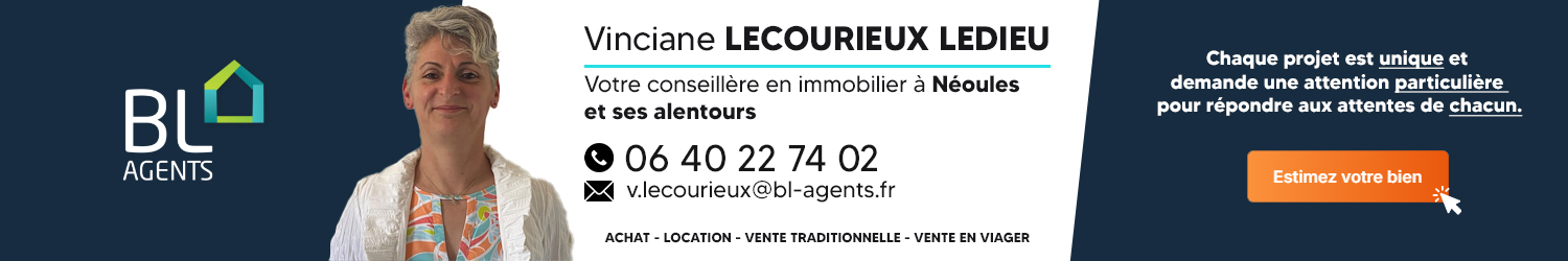 Agent immobilier BL Agents Vinciane Lecourieux à Néoules (Var) - spécialiste en financement d’EHPAD