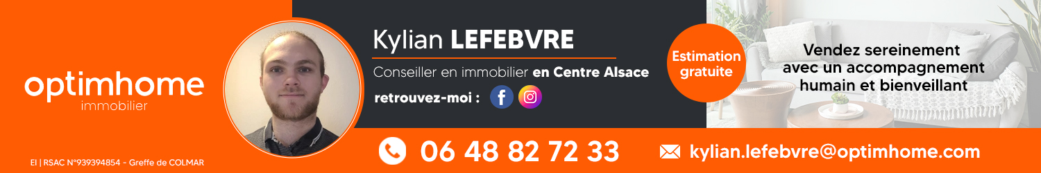 Agent immobilier Optimhome Kylian Lefebvre à Villé (Bas-Rhin) - spécialiste en financement d’EHPAD