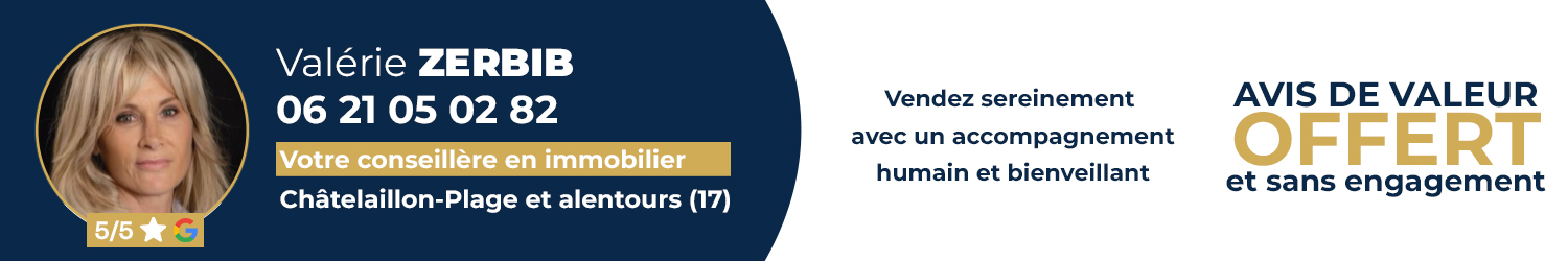 Agent immobilier IAD France Valérie Zerbib à Châtelaillon-Plage (Charente-Maritime) - spécialiste en financement d’EHPAD