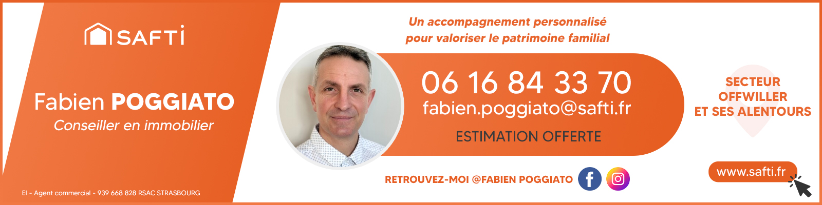 Agent immobilier Safti Fabien Poggiato à Offwiller (Bas-Rhin) - spécialiste en financement d’EHPAD