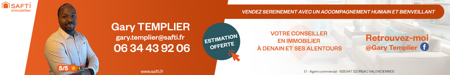 Agent immobilier SAFTI Gary Templier à Denain (Nord) - spécialiste en financement d’EHPAD
