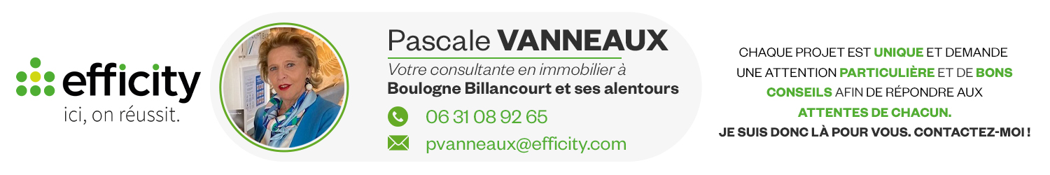 Agent immobilier Efficity Pascale Vanneaux à Boulogne-Billancourt (Hauts-de-Seine) - spécialiste en financement d’EHPAD