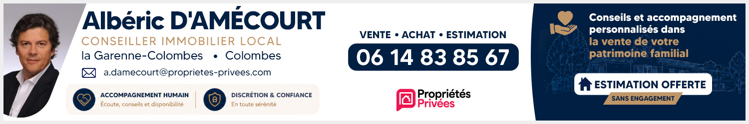 Agent immobilier PP albéric d'amécourt à Colombes (Hauts-de-Seine) - spécialiste en financement d’EHPAD