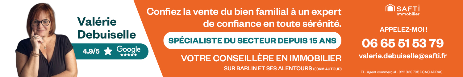 Agent immobilier SAFTI Valérie Debuiselle à Barlin (Pas-de-Calais) - spécialiste en financement d’EHPAD