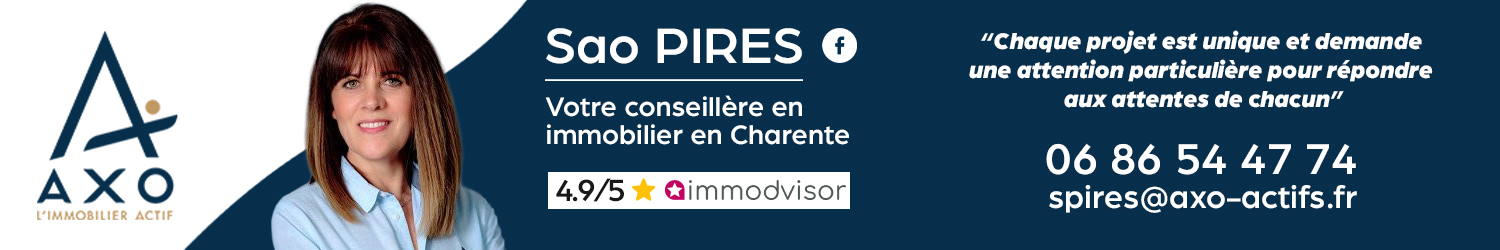 Agent immobilier Axo Sao Pires à ANGOULEME (Charente-Maritime) - spécialiste en financement d’EHPAD