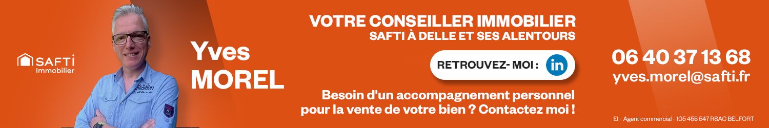 Agent immobilier Safti Yves Morel à Delle (Bourgogne-Franche-Comté) - spécialiste en financement d’EHPAD