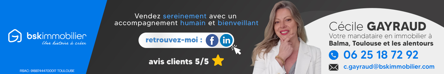 Cécile Gayraud, agent immobilier à Balma